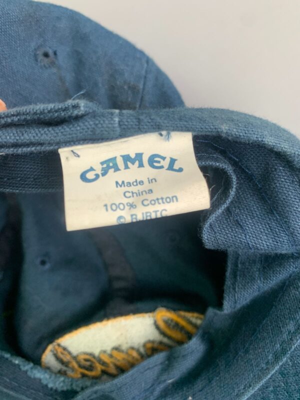 TWILL COTTON EMBROIDERED CAMEL PATCH PROMO HAT