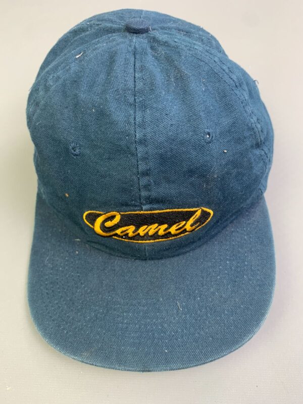 TWILL COTTON EMBROIDERED CAMEL PATCH PROMO HAT