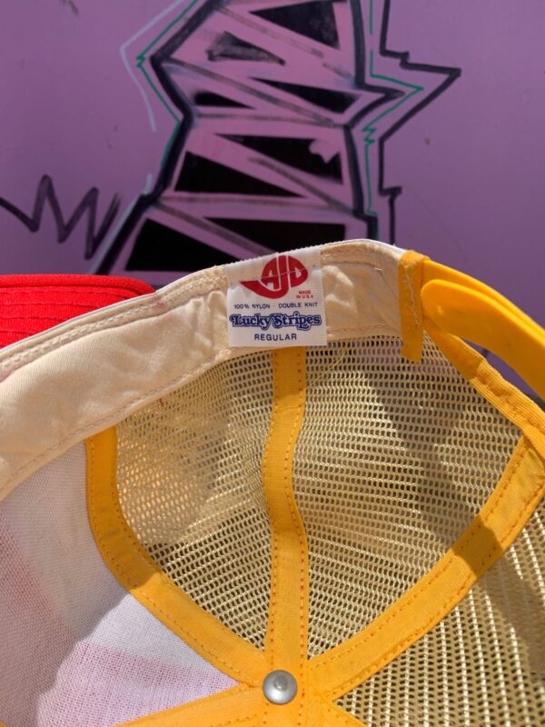 *AS-IS* RAD! 1980S DOUBLE KNIT SF 49ERS WORLD CHAMPS SNAPBACK HAT
