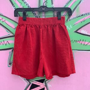 Photo detail:YES! RETRO 1970S CORDUROY ELASTIC WAIST SHORTS