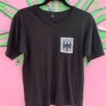 GAUZY COTTON GERMAN FEDERAL DEFENSE MILITARY PATCH SHORT SLEEVE SHIRT