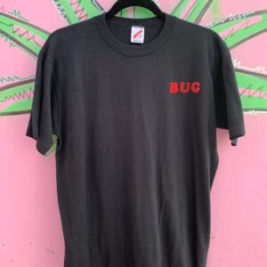 Photo detail:BUG FLOCK LETTER SINGLE STITCH T-SHIRT
