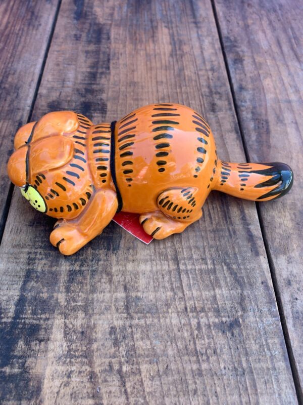 1981 CERAMIC GARFIELD THE CAT W/ TAG MADE IN JAPAN