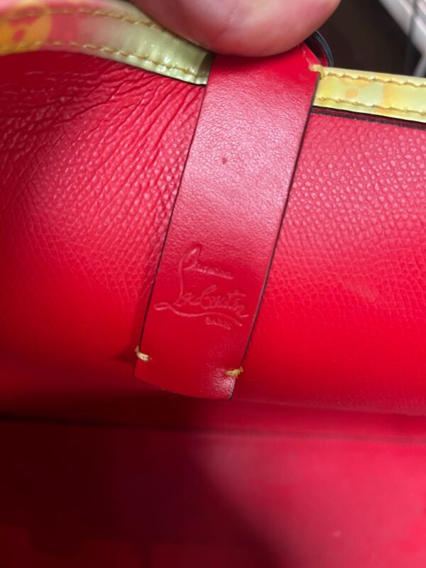 CABATA LOUBINTHESKY PATENT LEATHER TOTE