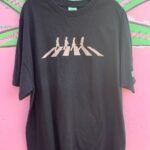 BEATLES ABBEY ROAD SILHOUETTE GRAPHIC T-SHIRT