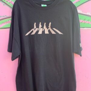 Photo detail:BEATLES ABBEY ROAD SILHOUETTE GRAPHIC T-SHIRT