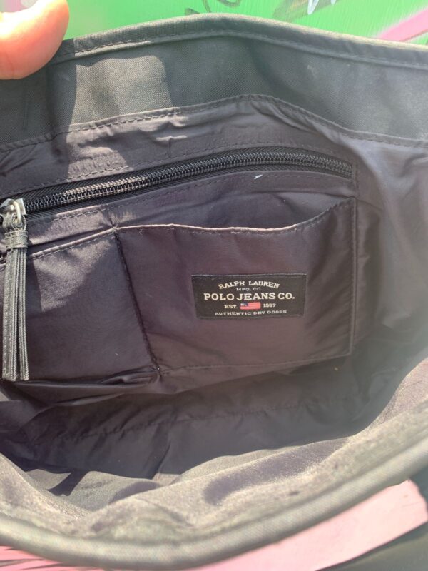 1990S | EARLY Y2K NYLON POLO SPORT SHOULDER BAG
