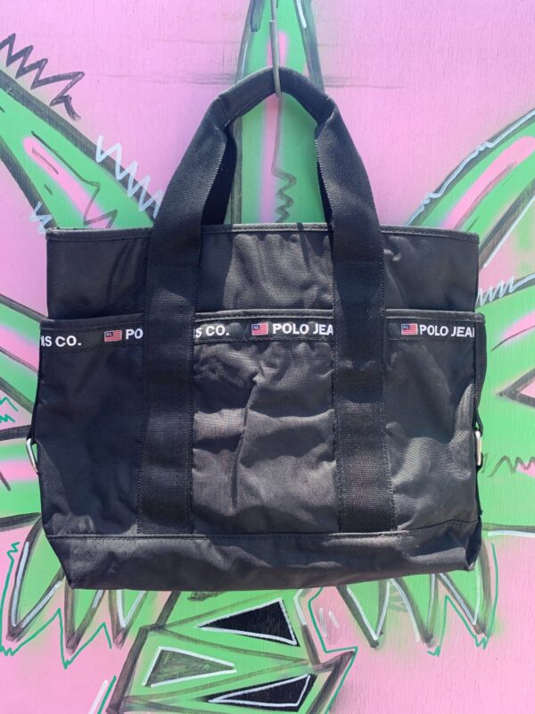 1990S | EARLY Y2K NYLON POLO SPORT SHOULDER BAG