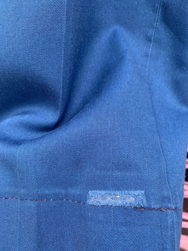 *AS-IS* RETRO BASIC BLUE 50/50 WORK PANTS - SCOVILL ZIPPER