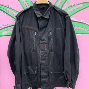 Photo detail:NICE! OVER-DYED 1984 FRENCH MILITARY FIELD JACKET - HERRINGBONE TWILL