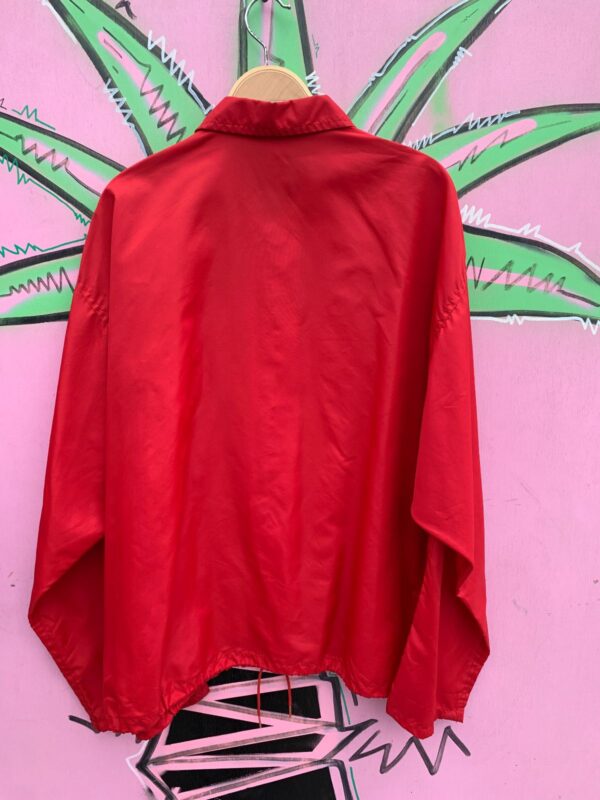 RETRO 1970S CHICAGO CUBS SNAP BUTTON NYLON WINDBREAKER JACKET