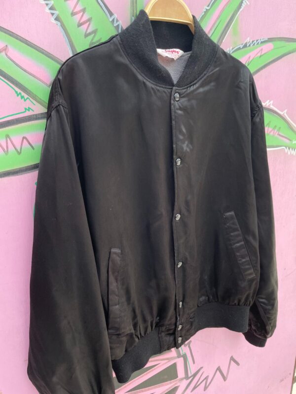AS-IS EMBROIDERED MTV BUTTON UP ACETATE JACKET