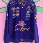 NASCAR CROWN ROYAL #26 JAMIE MCMURRAY BUTTON UP RACING JACKET