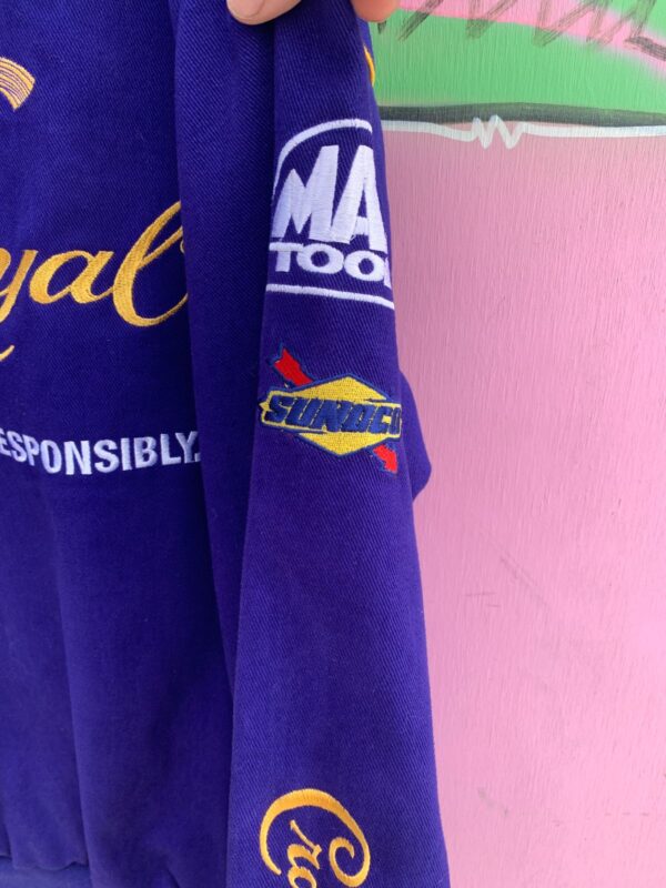 NASCAR CROWN ROYAL #26 JAMIE MCMURRAY BUTTON UP RACING JACKET