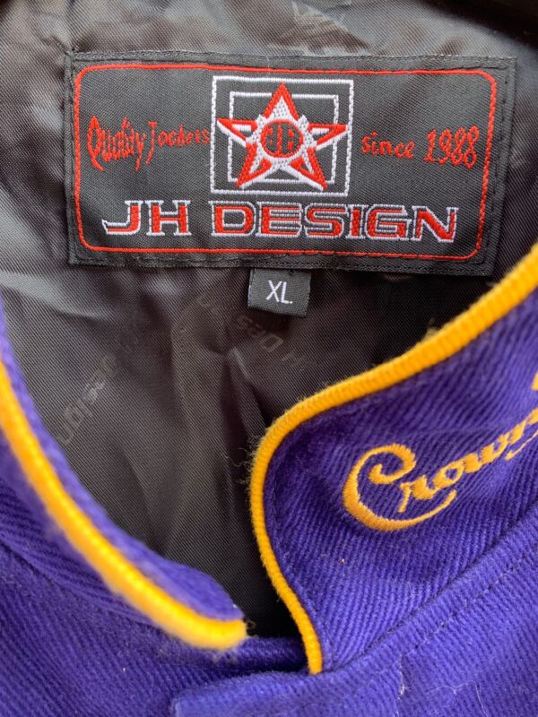NASCAR CROWN ROYAL #26 JAMIE MCMURRAY BUTTON UP RACING JACKET