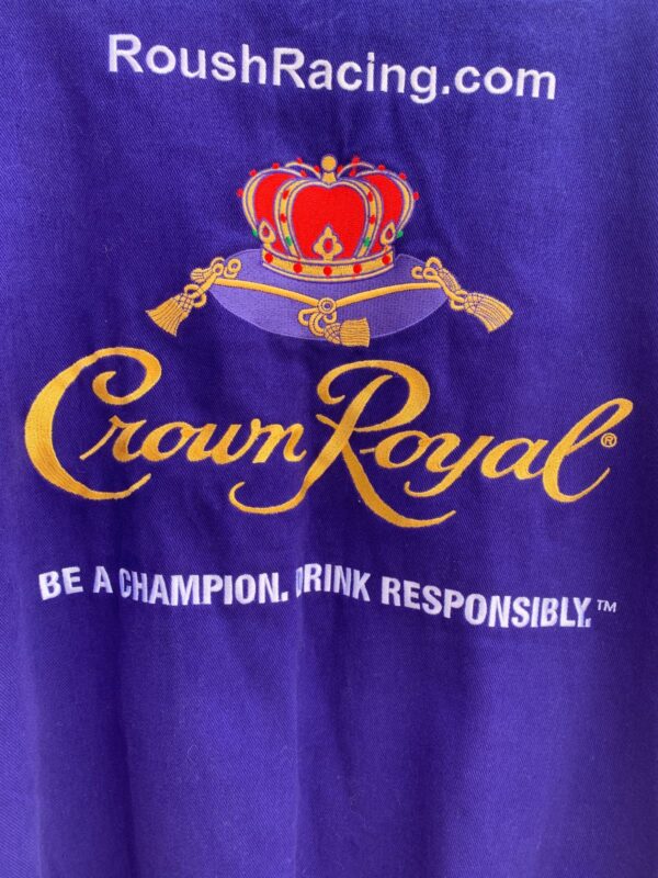 NASCAR CROWN ROYAL #26 JAMIE MCMURRAY BUTTON UP RACING JACKET