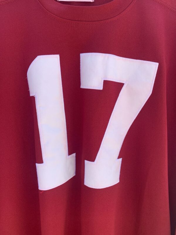 *AS-IS* NFL WASHINGTON REDSKINS #17 WILLIAMS EMBROIDERED RUGBY STYLE THROWBACK FOOTBALL JERSEY