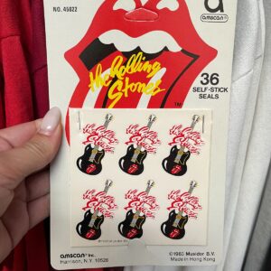 Photo detail:ROLLING STONES STICKER GUITAR PACK