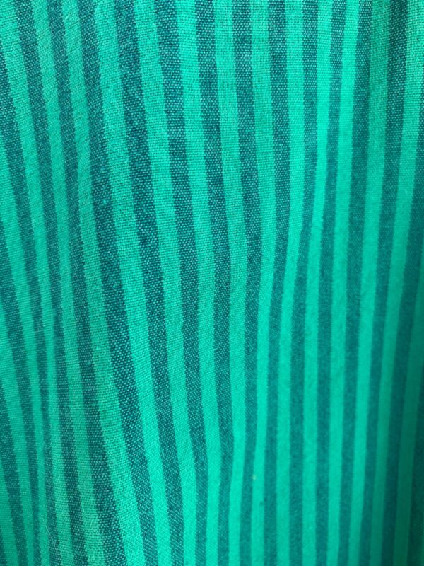 1990S 100% COTTON VERTICAL STRIPED LONG SLEEVE BUTTON UP SHIRT