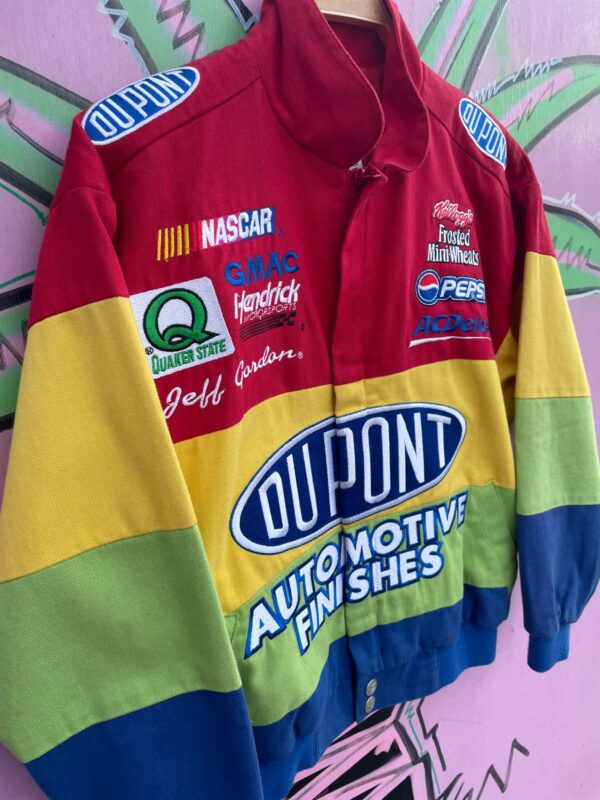 NASCAR #24 JEFF GORDON DUPONT COLORBLOCK RACING JACKET