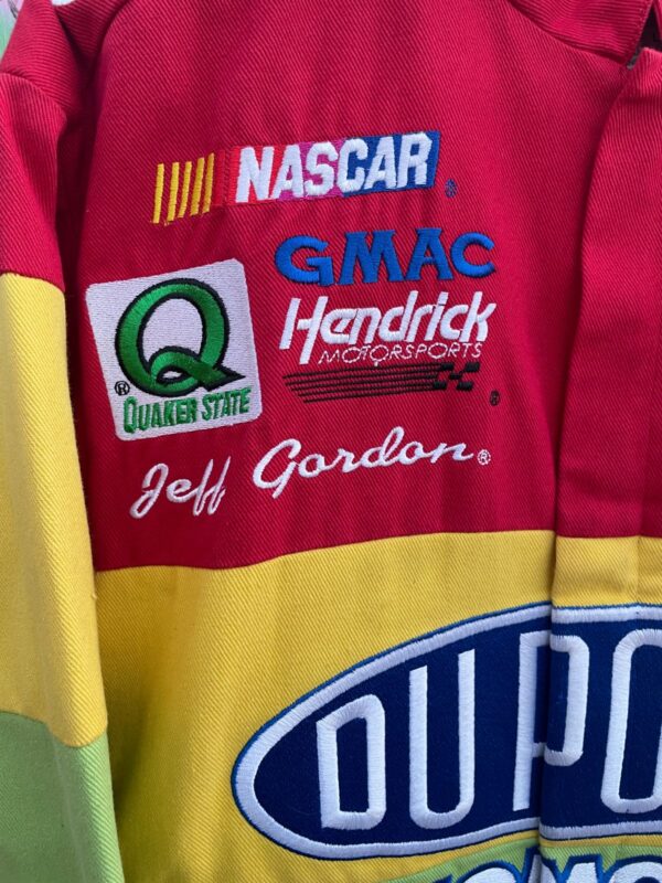 NASCAR #24 JEFF GORDON DUPONT COLORBLOCK RACING JACKET