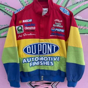 Photo detail:NASCAR #24 JEFF GORDON DUPONT COLORBLOCK RACING JACKET