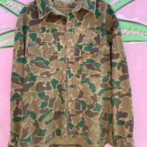 Photo detail:AS-IS DISTRESSED CLOUD CAMO HUNTING LS BD SHIRT