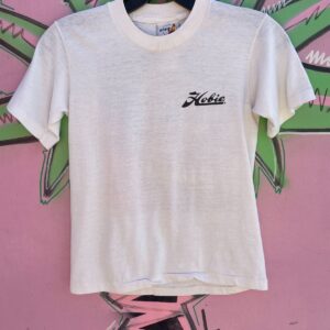 Photo detail:CUTE! 1980S HOBIE SURF 1989 NEON RAINBOW SURFING GRAPHIC BABY TEE