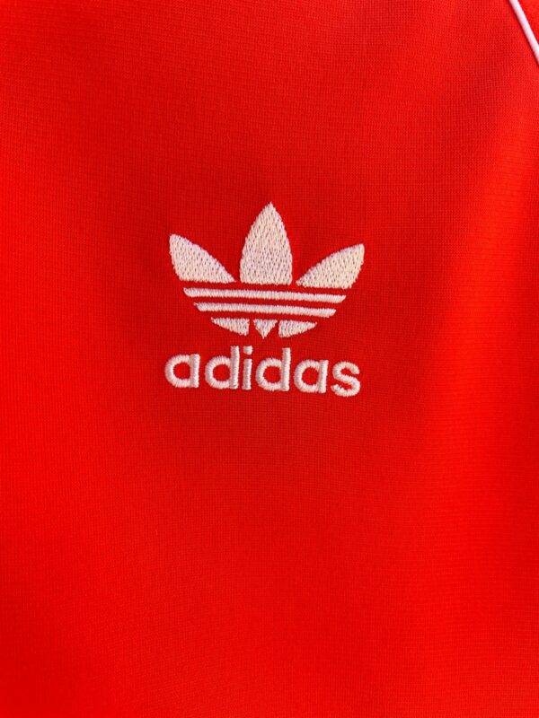 BRIGHT! ORANGE ADIDAS TRACK JACKET
