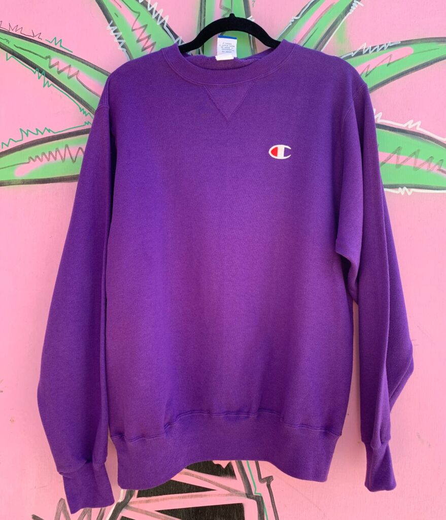 EMBROIDERED LOGO RAGLAN PULLOVER SWEATSHIRT