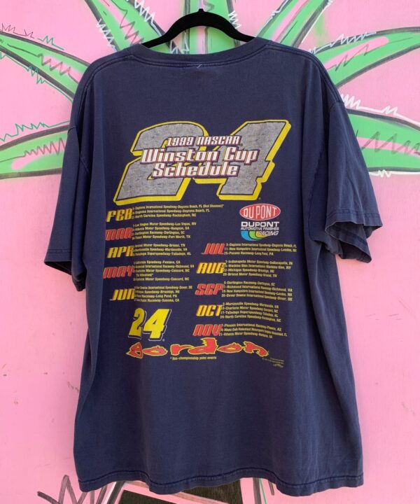24 GORDON INTENSITY NASCAR 1999 WINSTON CUP GRAPHIC T SHIRT