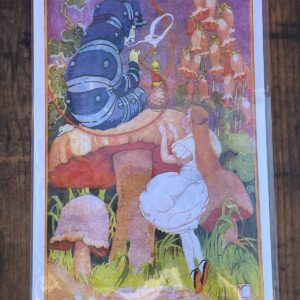 Photo detail:ALICE AND WONDERLAND CATERPILLAR SMOKING POSTER