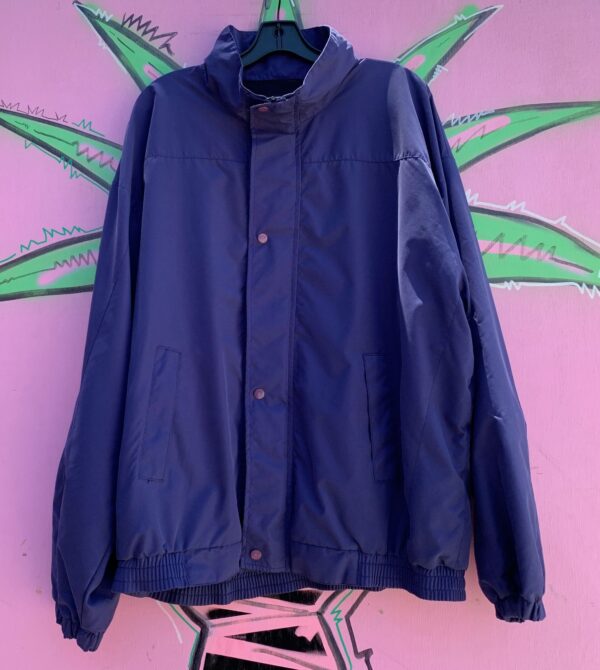 1990S BRUSHED NYLON 2 PIECE TRACK JACKET & PANTS SET - MADE IN TAIWAN