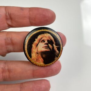 Photo detail:ORIGINAL 1980S OZZY OSBOURNE BUTTON PIN