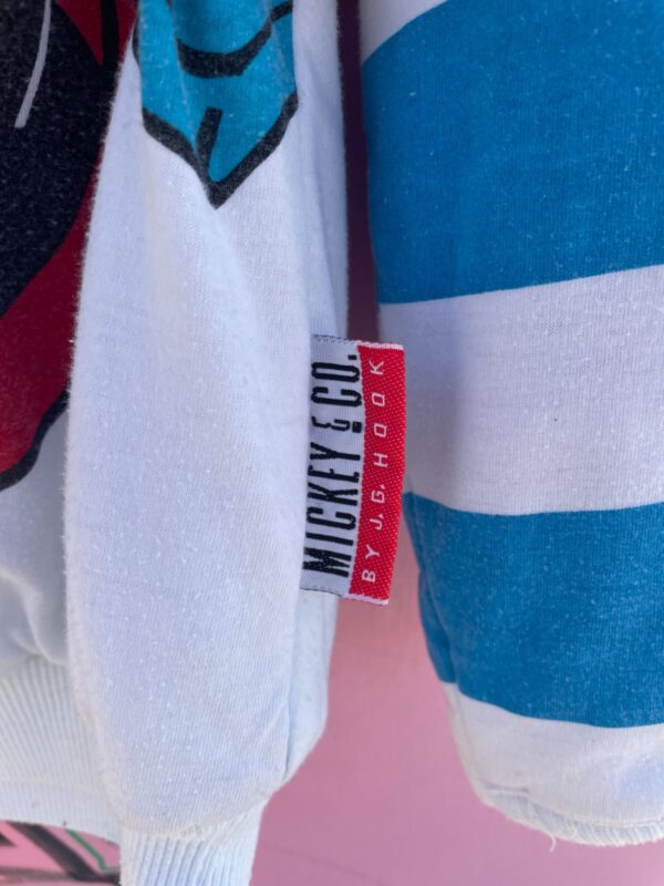 CUTE! 1980S REVERSIBLE MICKEY MOUSE PUFFY SWEATSHIRT - LE PETIT MARIN GRAPHIC
