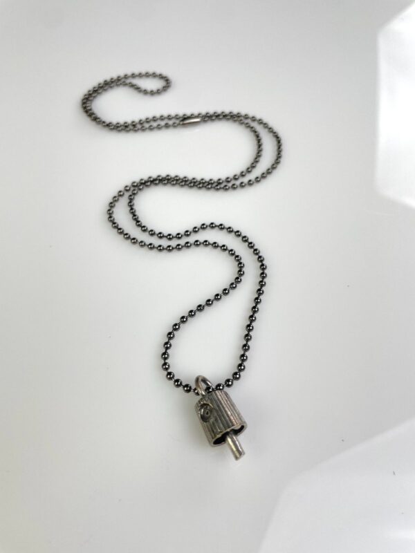 * CAN CONTROL * GRAFFITI SPRAY TIP SOLID BRASS REPLICA PENDANT NECKLACE
