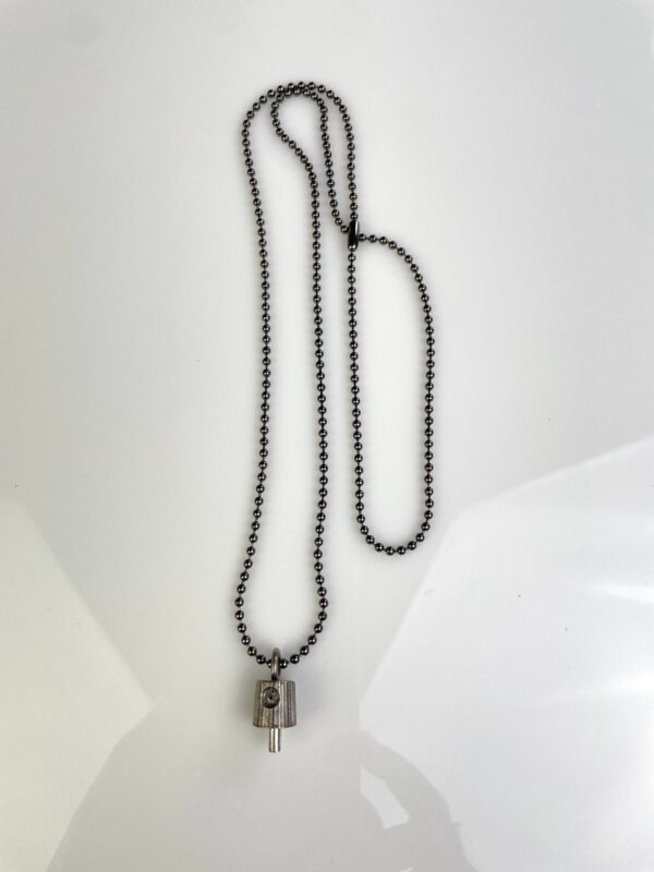 * CAN CONTROL * GRAFFITI SPRAY TIP SOLID BRASS REPLICA PENDANT NECKLACE