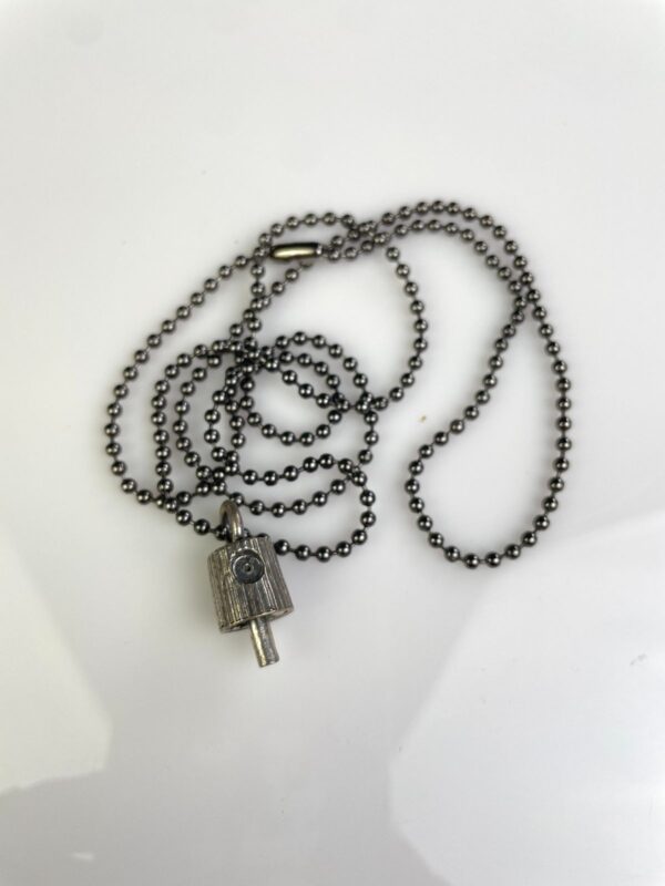 * CAN CONTROL * GRAFFITI SPRAY TIP SOLID BRASS REPLICA PENDANT NECKLACE