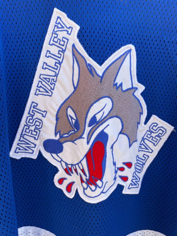 *AS-IS* WEST VALLEY WOLVES OVERSIZED HOCKEY JERSEY #38 SULLIVAN