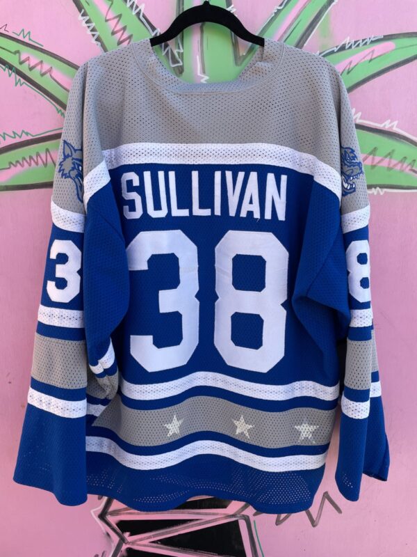 *AS-IS* WEST VALLEY WOLVES OVERSIZED HOCKEY JERSEY #38 SULLIVAN