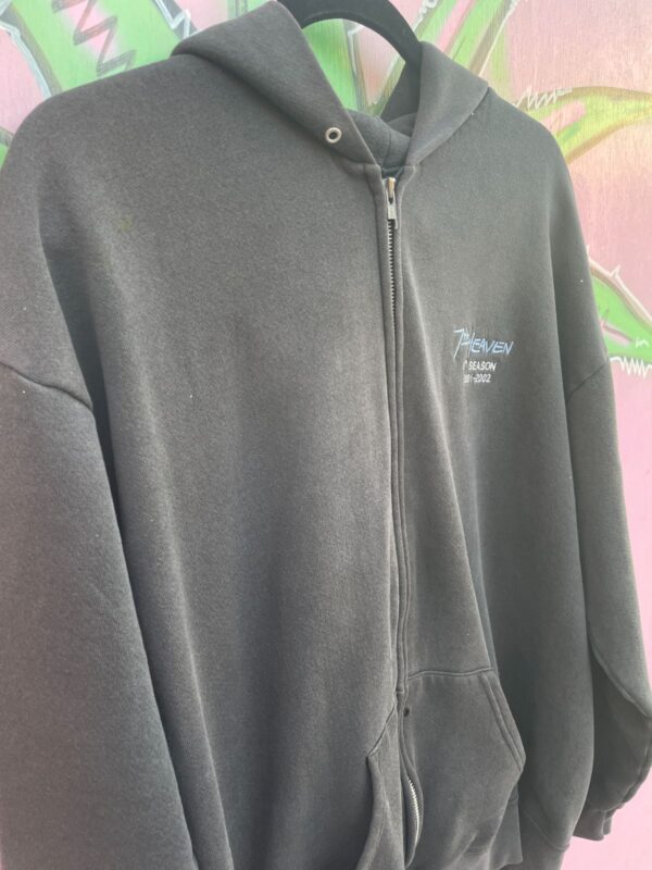 FADED 7TH HEAVEN EMBROIDERED TV PROMO ZIPUP HOODIE