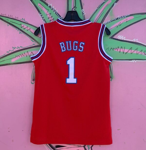 FUN! TUNE SQUAD #1 BUGS BASKETBALL JERSEY, SMALL SIZE