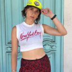 *AS-IS* 1980S CROPPED NEW YORK CITY GRAPHIC RINGER TEE