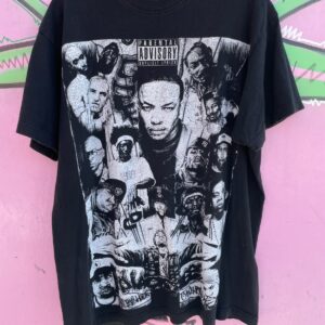 Photo detail:BLACK AND WHITE HIPHOP MONTAGE T-SHIRT