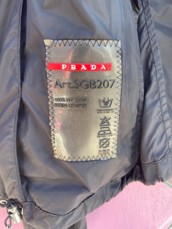 PRADA HOODED WINDBREAKER