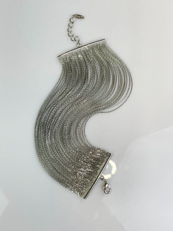 SHINY & SLINKY MULTI-STRAND SNAKE CHAIN BRACELET