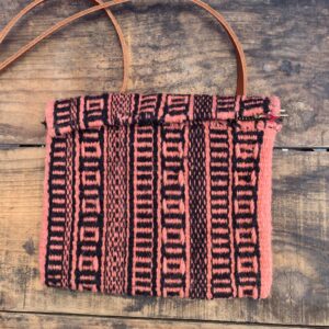 Photo detail:CUTE TEXTILE CROSS BODY PURSE LEATHER SHOULDER STRAP