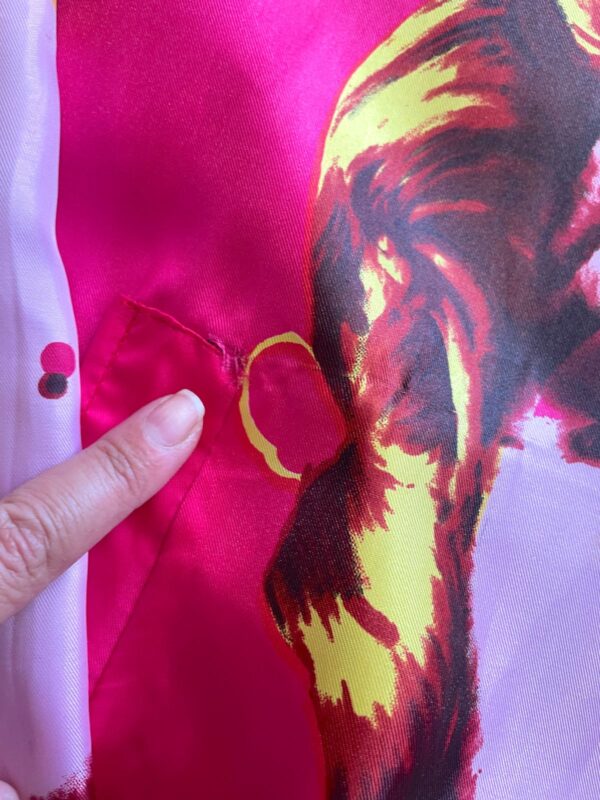 WOW! ALL OVER PRINT MARILYN MONROE SILKY BOMBER JACKET