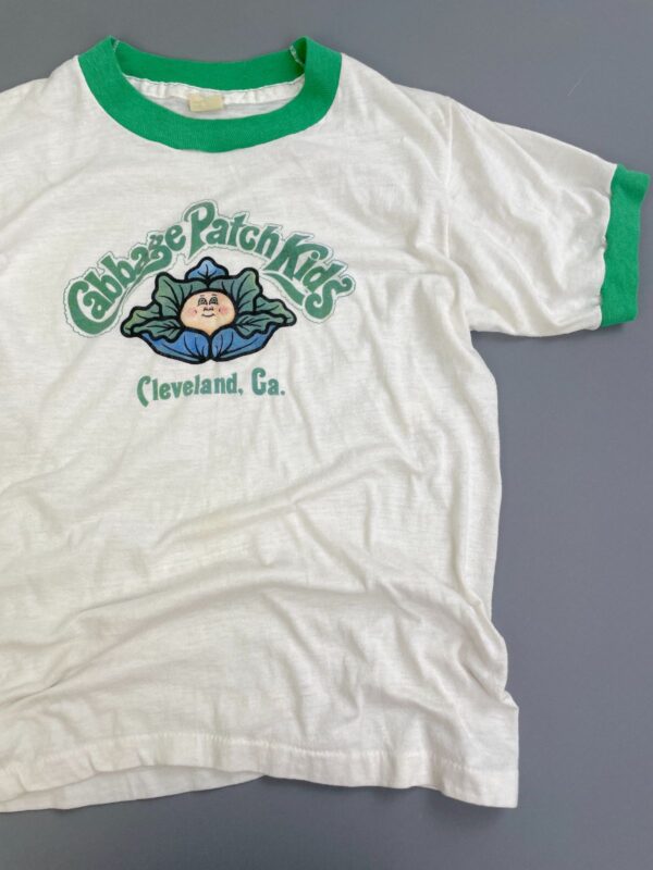 *AS-IS* SO FREAKIN CUTE! ORIGINAL 1980S CABBAGE PATCH KIDS RINGER TEE