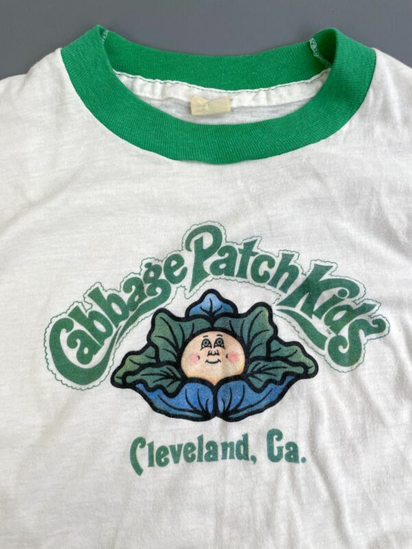 *AS-IS* SO FREAKIN CUTE! ORIGINAL 1980S CABBAGE PATCH KIDS RINGER TEE